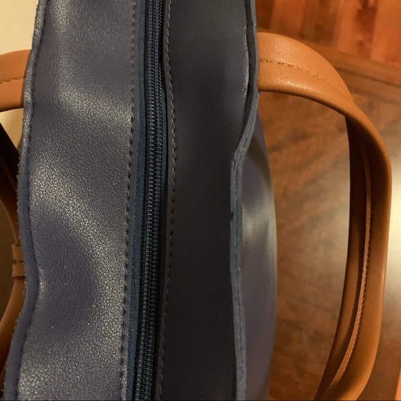 NWOT Dark Purple Tote Bag - Picture 3 of 9